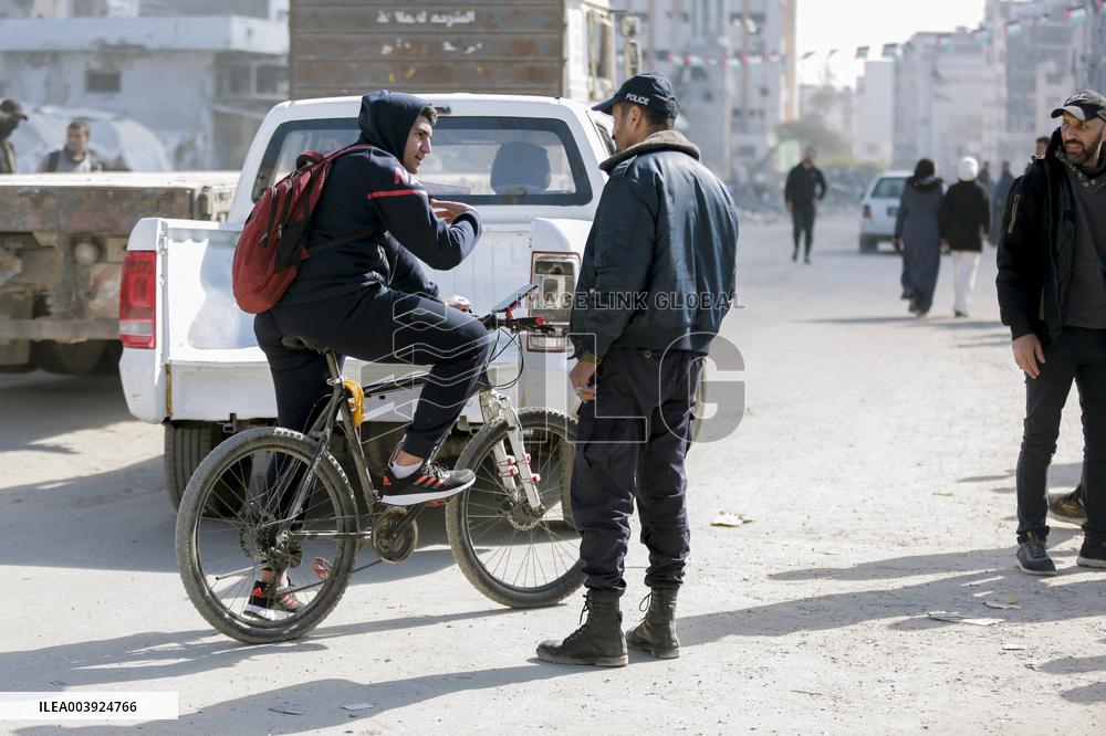Palestinian Public Order Police Forces - Gaza