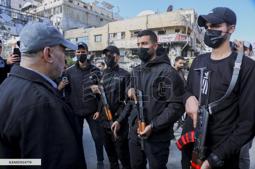 Palestinian Public Order Police Forces - Gaza