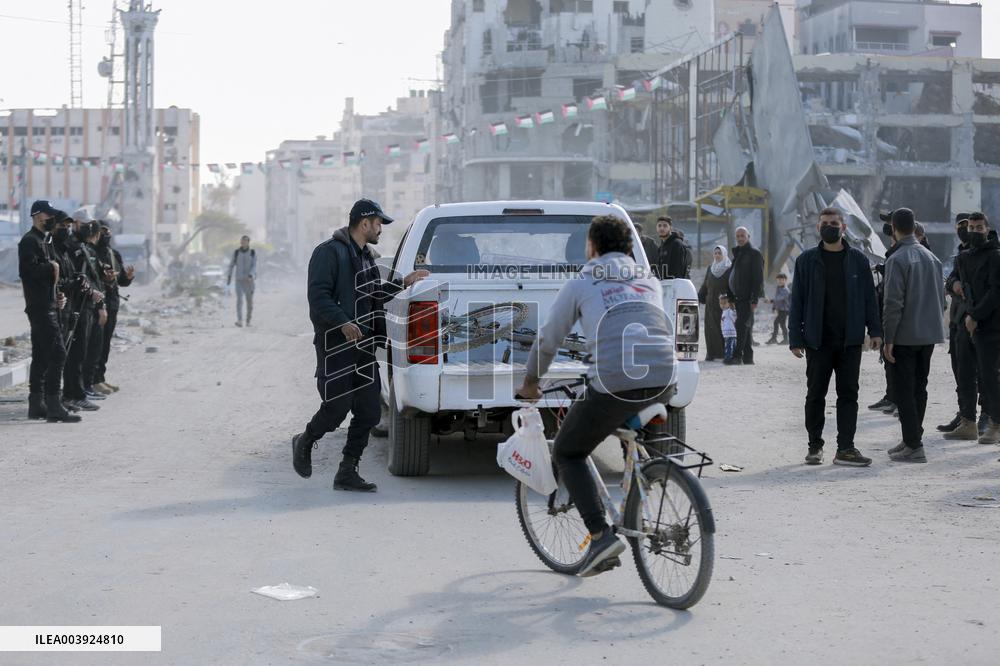 Palestinian Public Order Police Forces - Gaza
