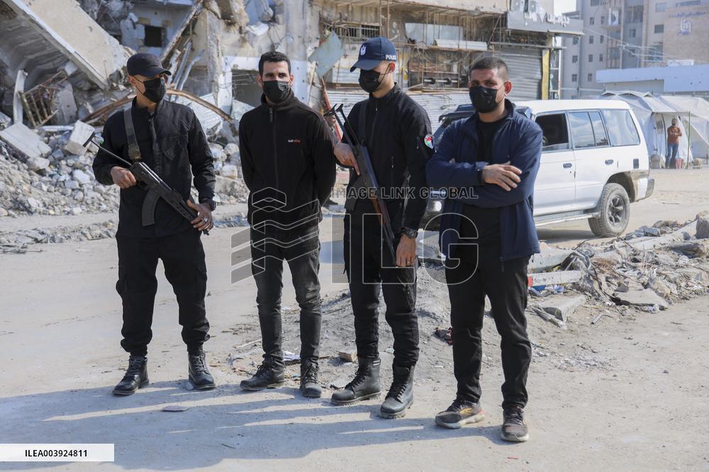 Palestinian Public Order Police Forces - Gaza