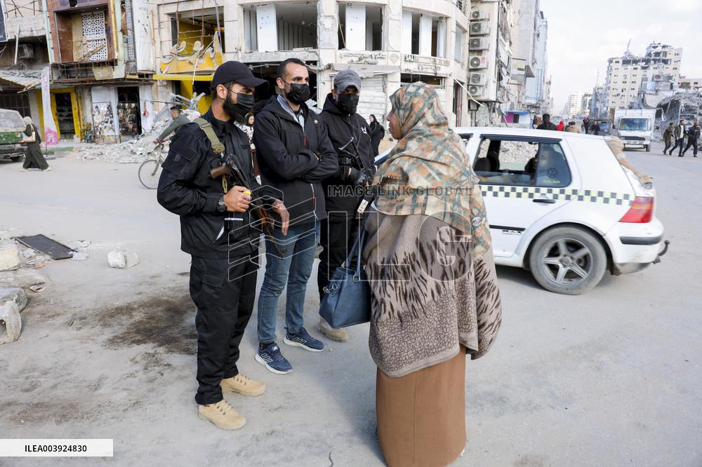 Palestinian Public Order Police Forces - Gaza