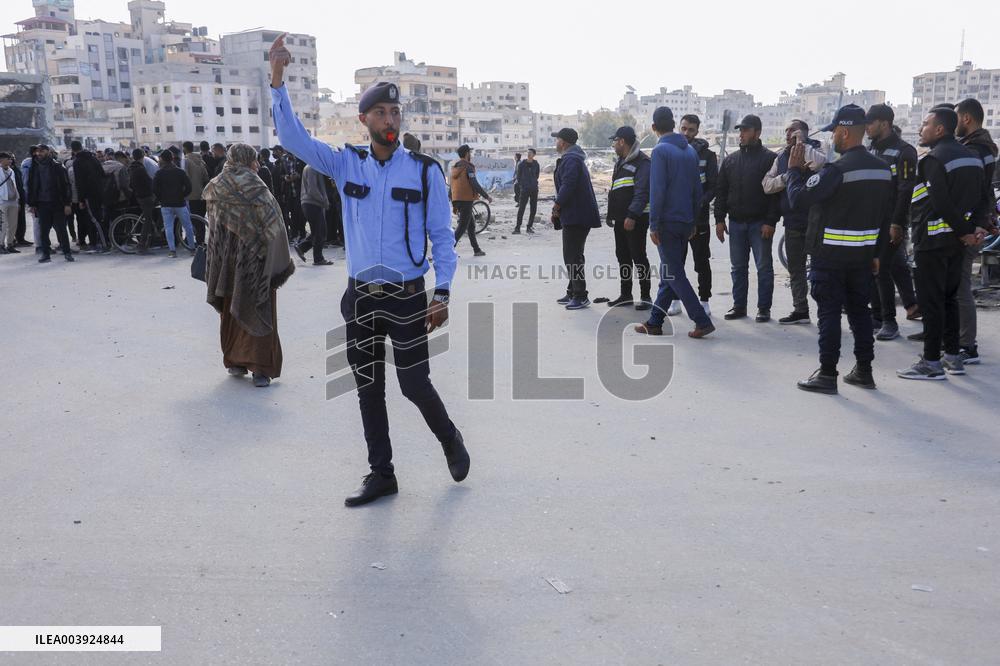 Palestinian Public Order Police Forces - Gaza