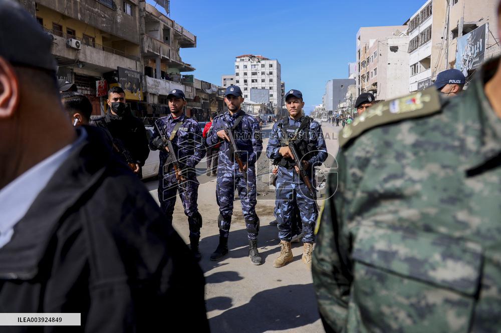 Palestinian Public Order Police Forces - Gaza