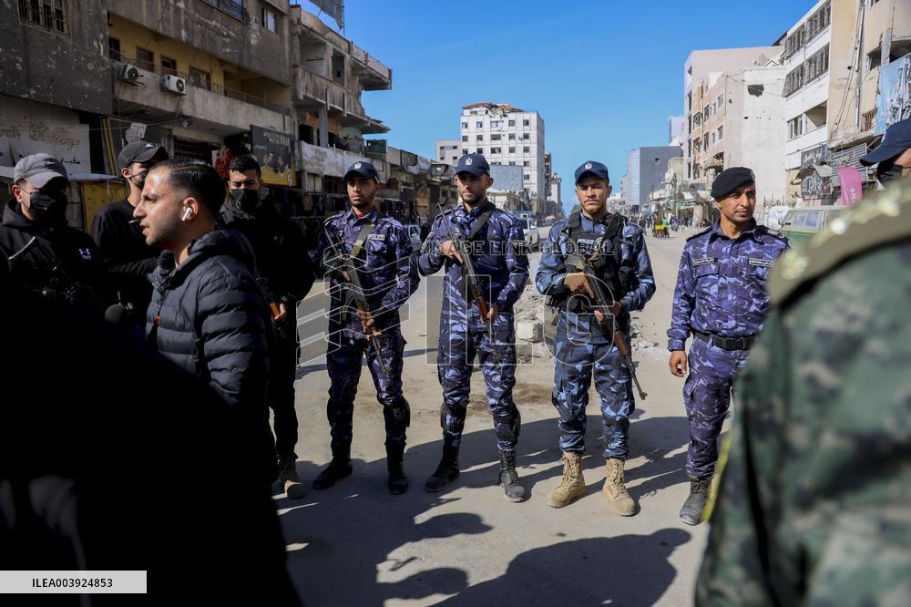Palestinian Public Order Police Forces - Gaza
