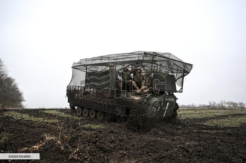 Live fire exercise of 110th Territorial Defence Brigade in Zaporizhzhia direction