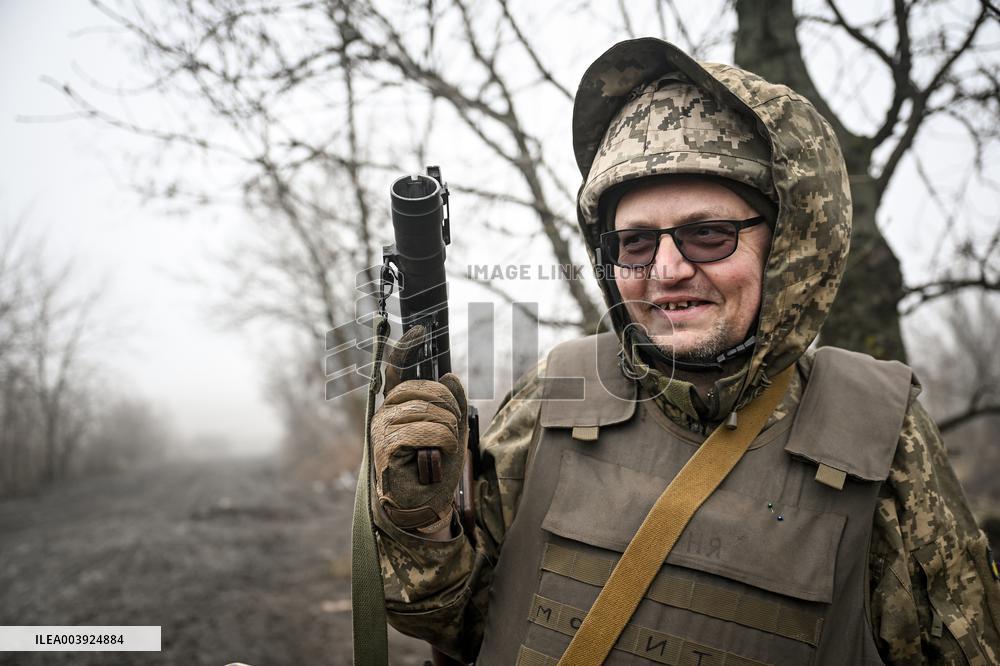 Live fire exercise of 110th Territorial Defence Brigade in Zaporizhzhia direction