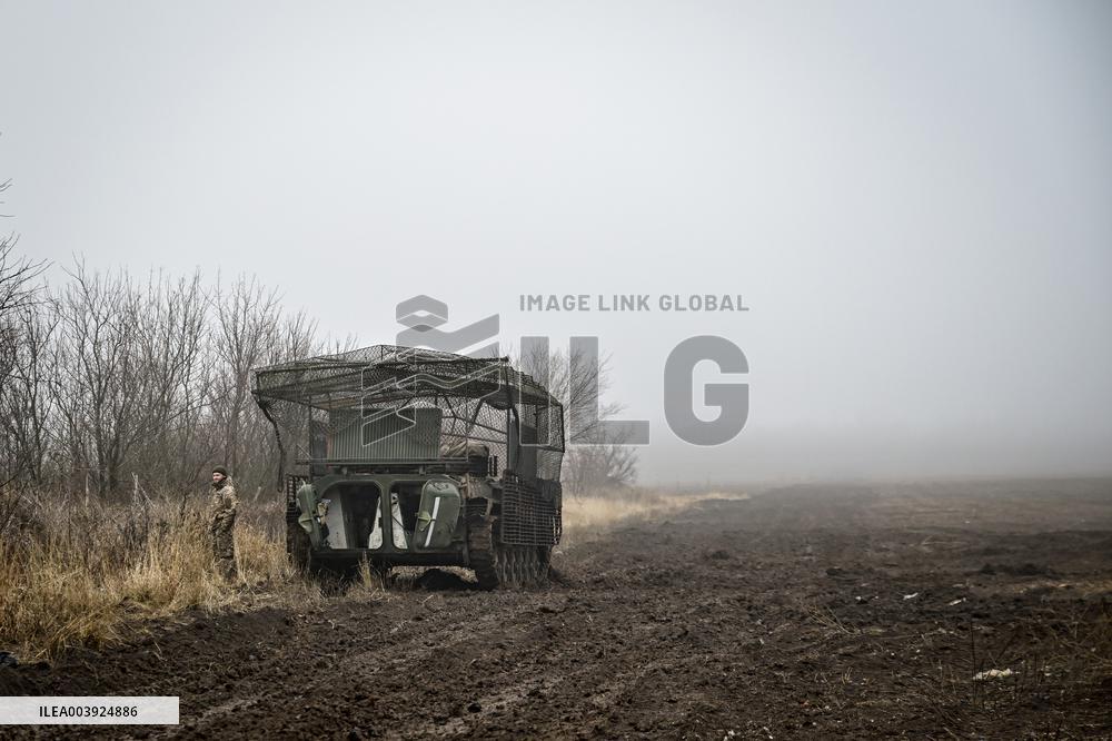 Live fire exercise of 110th Territorial Defence Brigade in Zaporizhzhia direction