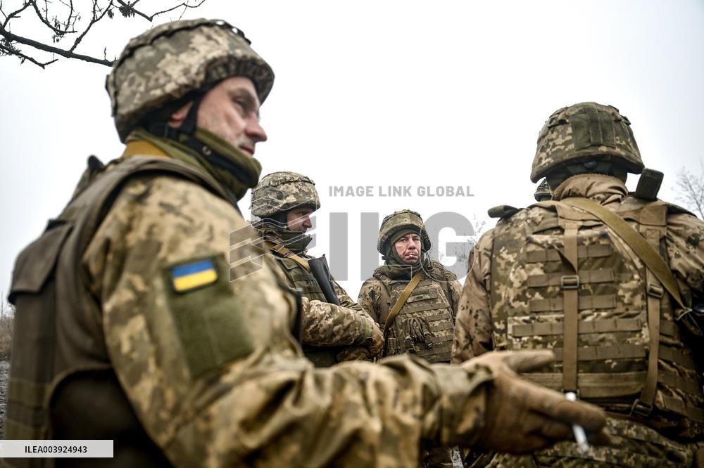 Live fire exercise of 110th Territorial Defence Brigade in Zaporizhzhia direction