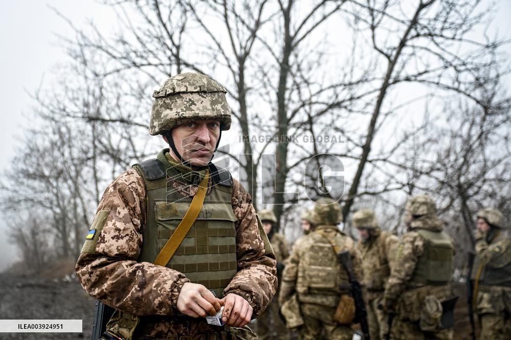 Live fire exercise of 110th Territorial Defence Brigade in Zaporizhzhia direction