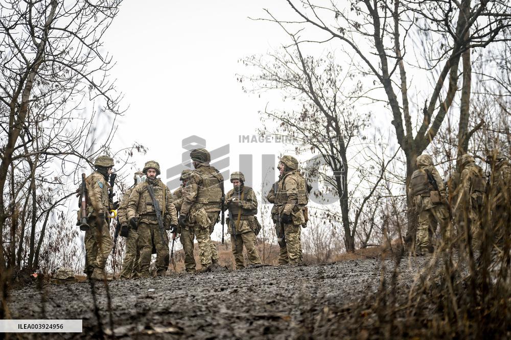 Live fire exercise of 110th Territorial Defence Brigade in Zaporizhzhia direction