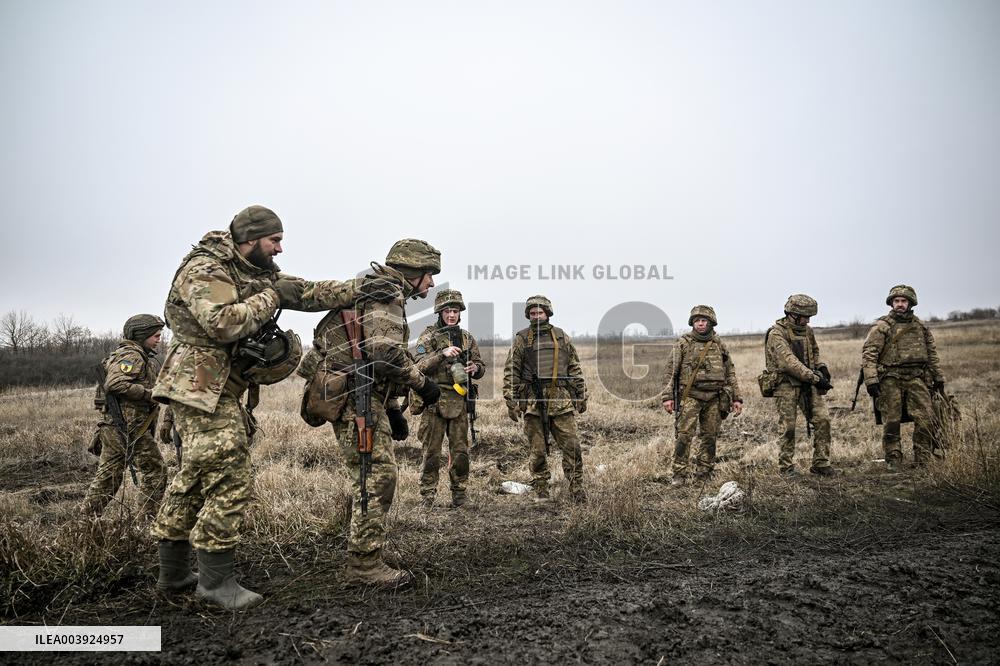 Live fire exercise of 110th Territorial Defence Brigade in Zaporizhzhia direction