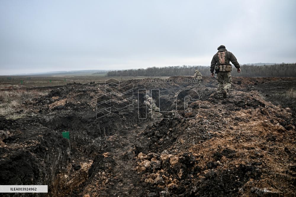 Live fire exercise of 110th Territorial Defence Brigade in Zaporizhzhia direction