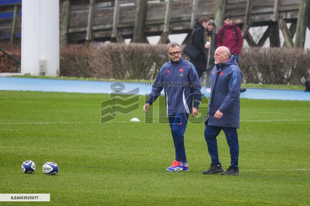 Rugby Team France Training - Marcoussis