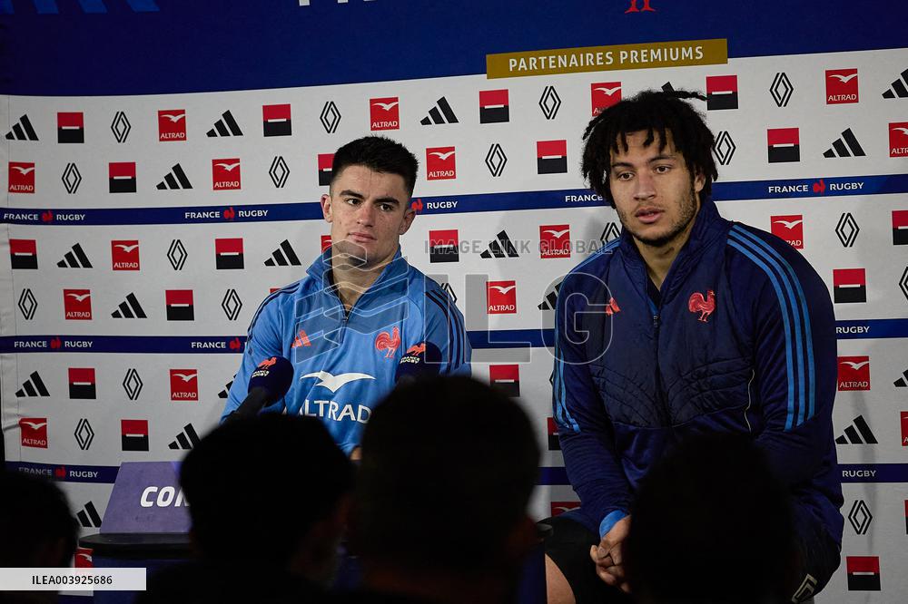 Rugby Team France Training - Marcoussis