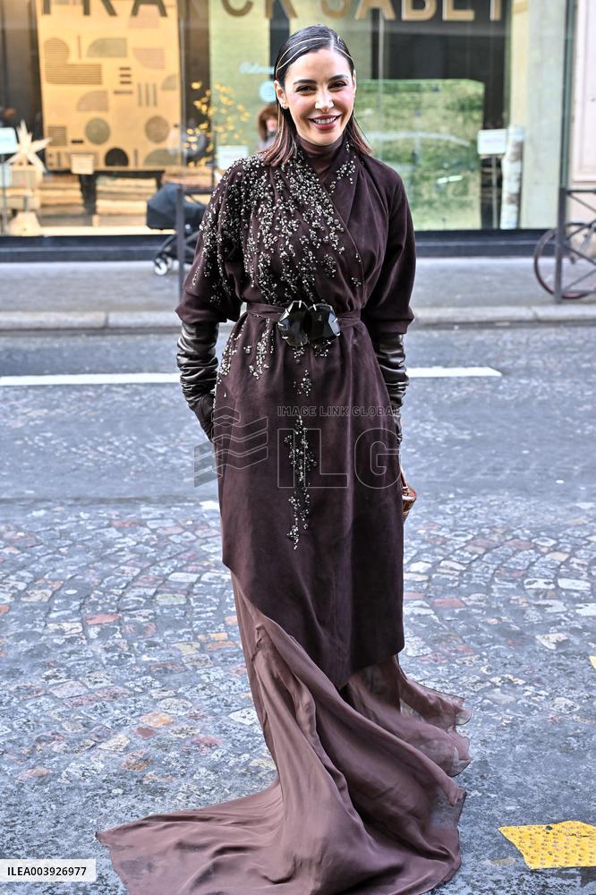 PFW Haute Couture Stephane Rolland Outside Arrivals JR