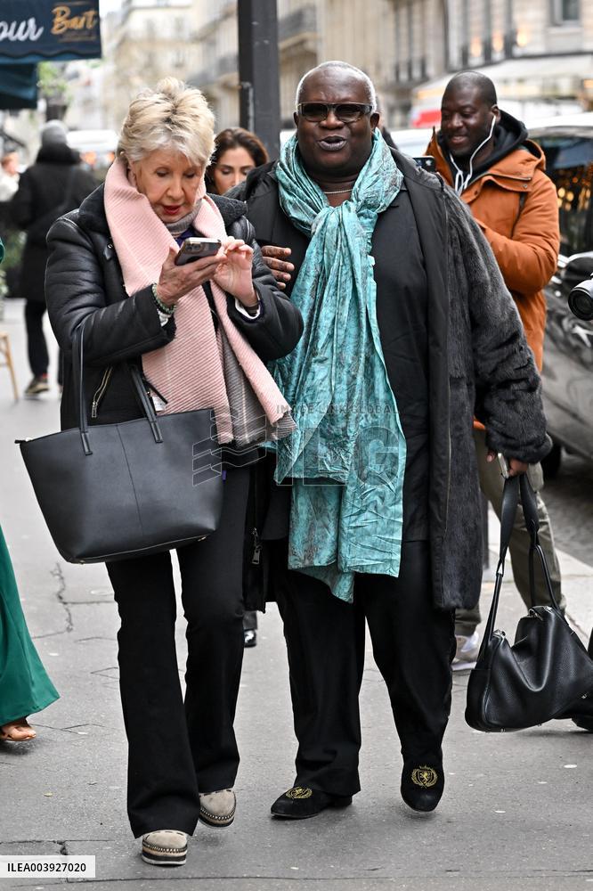PFW Haute Couture Stephane Rolland Outside Arrivals JR