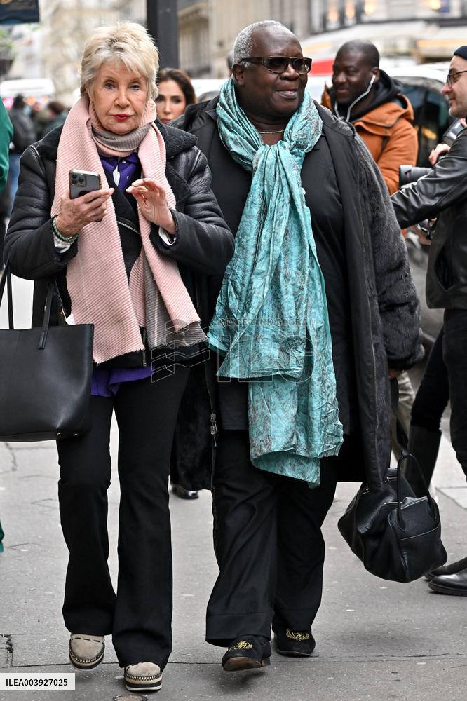 PFW Haute Couture Stephane Rolland Outside Arrivals JR