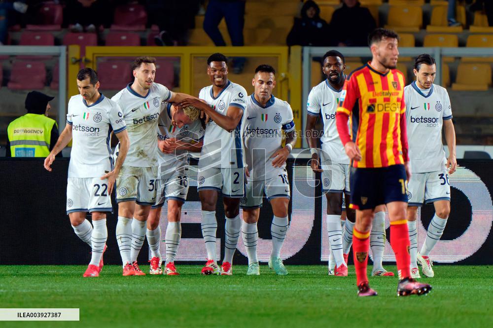 CALCIO - Serie A - US Lecce vs Inter - FC Internazionale