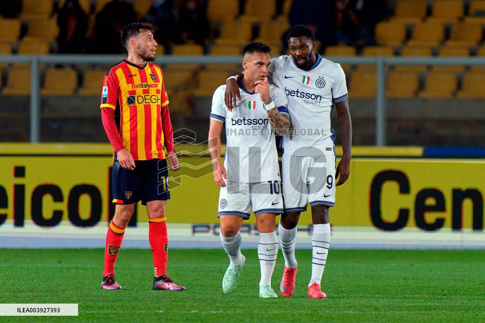 CALCIO - Serie A - US Lecce vs Inter - FC Internazionale