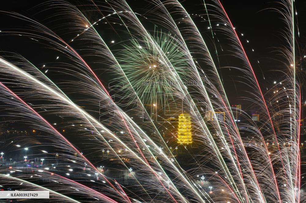 Chinese Celebrate lunar New Year in Xinjiang