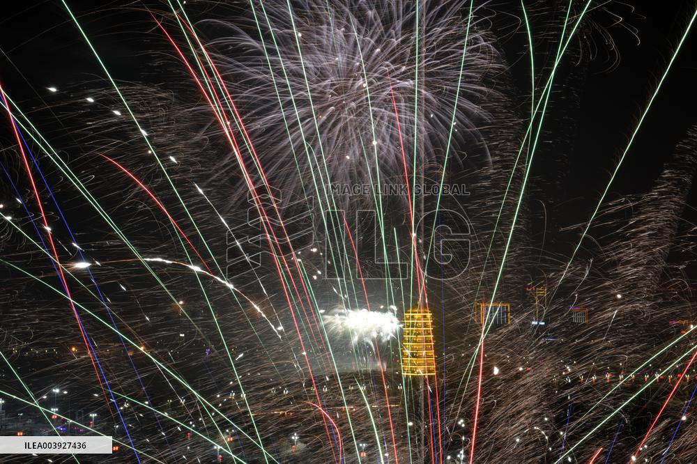 Chinese Celebrate lunar New Year in Xinjiang