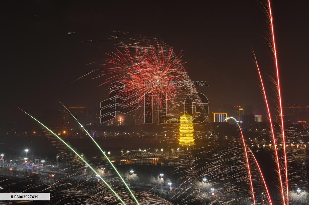 Chinese Celebrate lunar New Year in Xinjiang