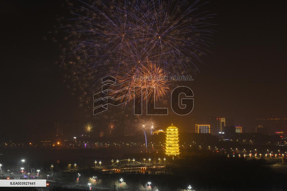 Chinese Celebrate lunar New Year in Xinjiang