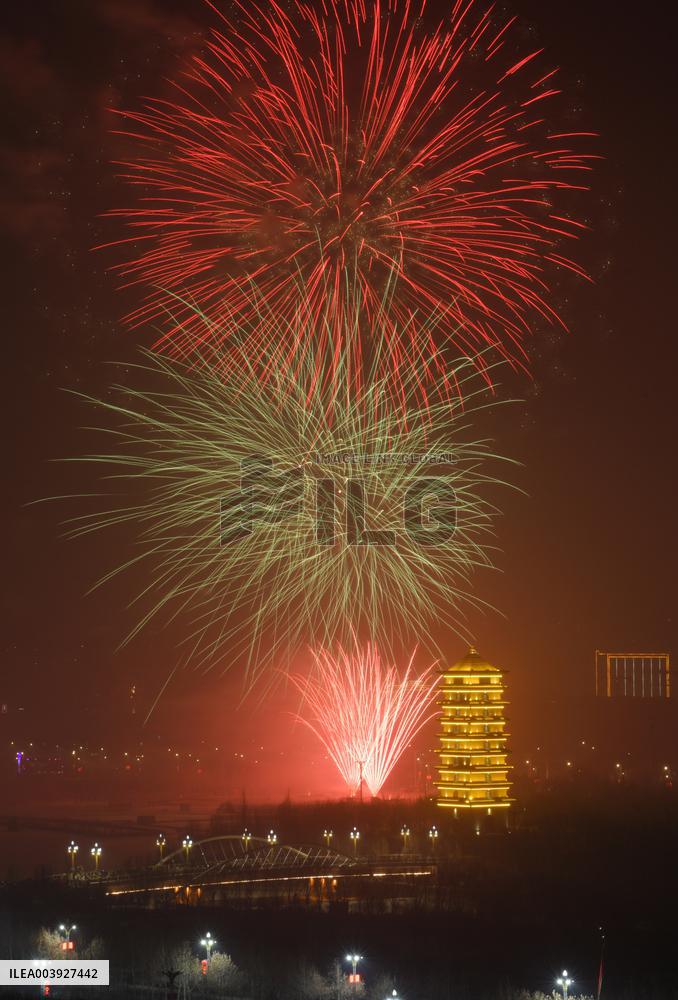 Chinese Celebrate lunar New Year in Xinjiang