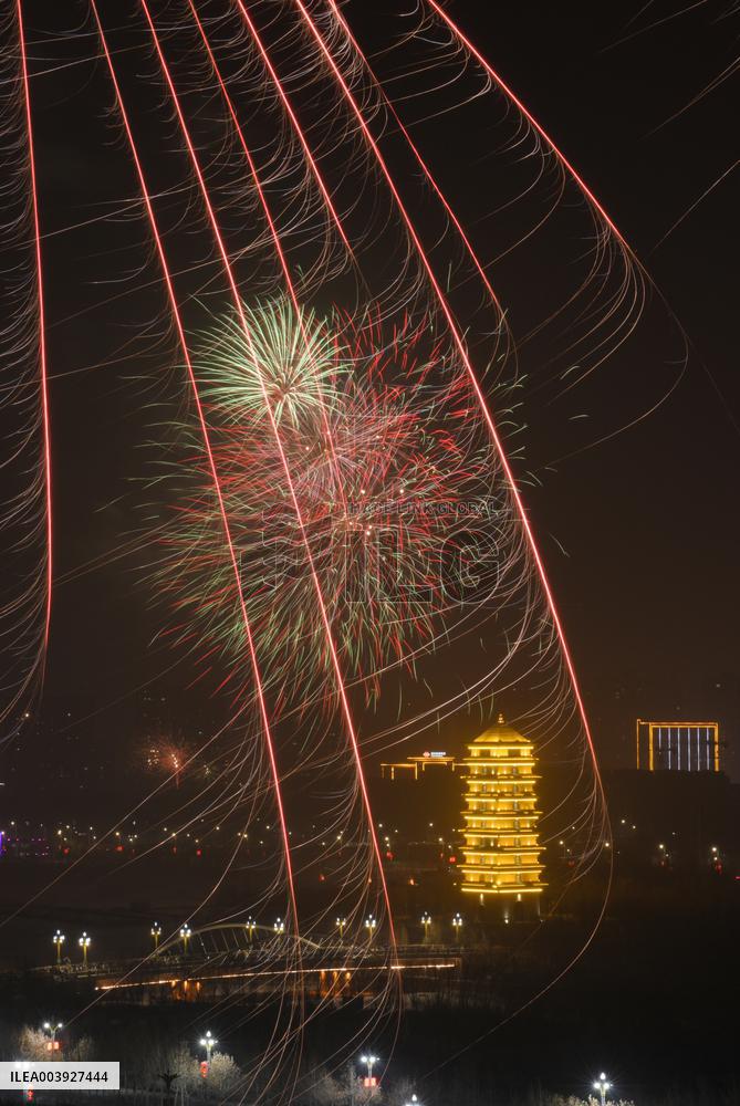 Chinese Celebrate lunar New Year in Xinjiang