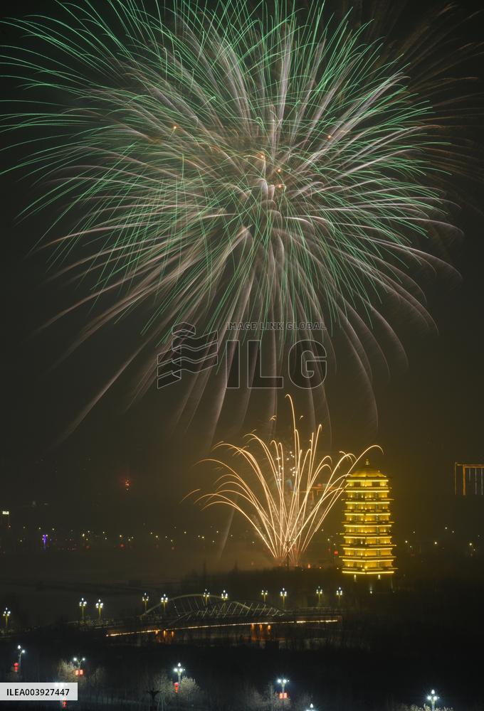 Chinese Celebrate lunar New Year in Xinjiang