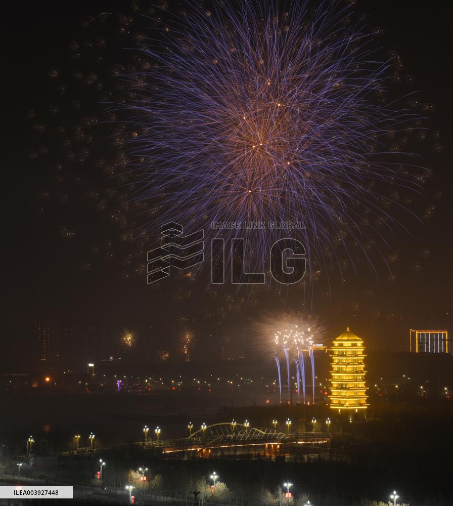 Chinese Celebrate lunar New Year in Xinjiang