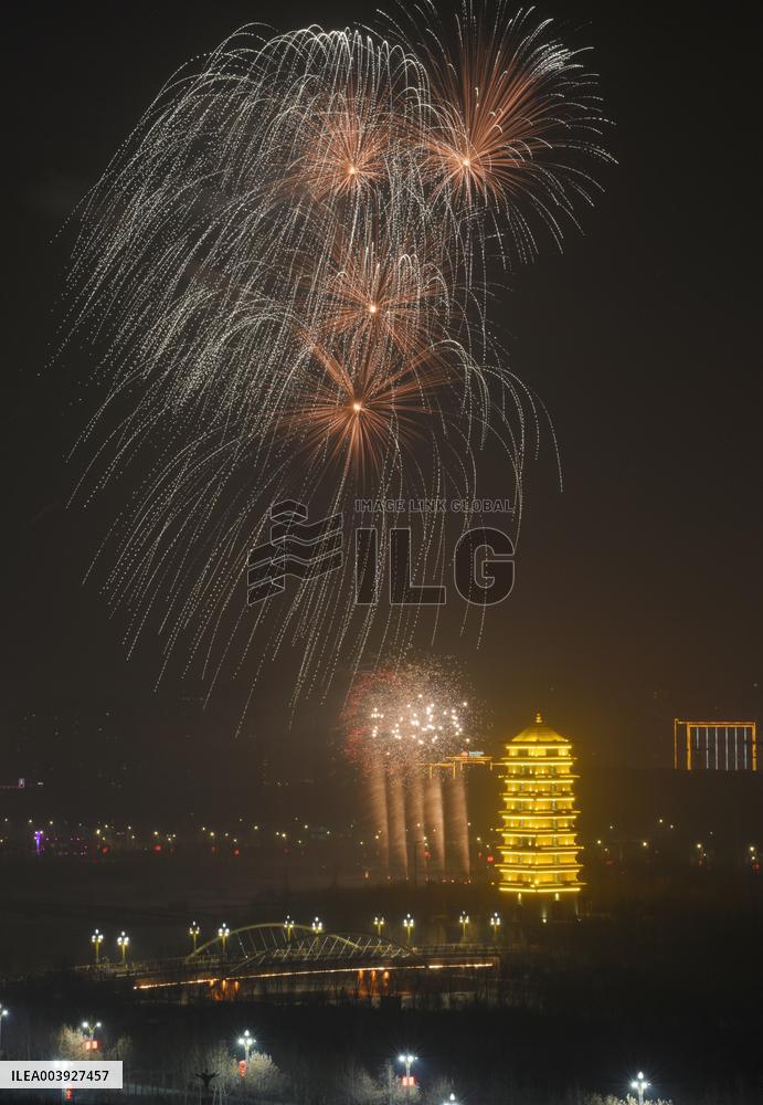 Chinese Celebrate lunar New Year in Xinjiang