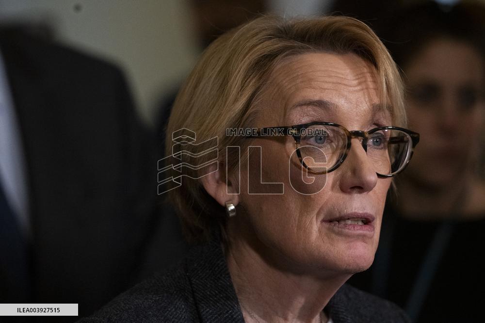 US Senate Democrat Policy Luncheon Press Conference