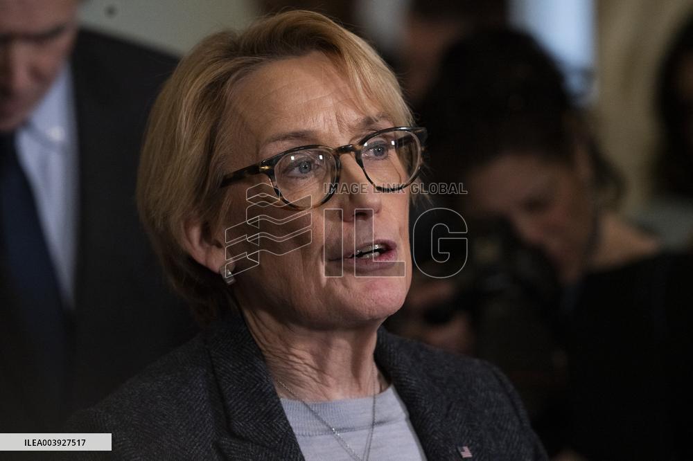 US Senate Democrat Policy Luncheon Press Conference