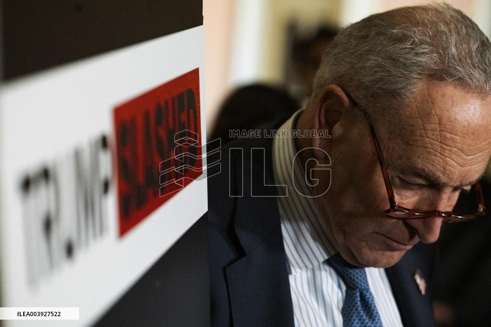 US Senate Democrat Policy Luncheon Press Conference