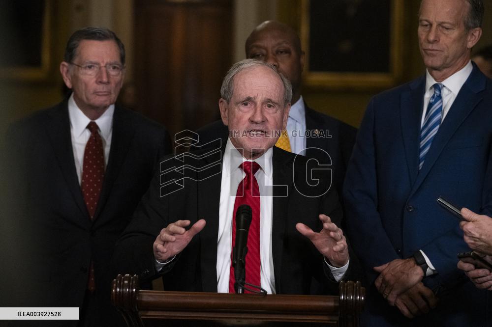 US Senate GOPPolicy Luncheon Press Conference