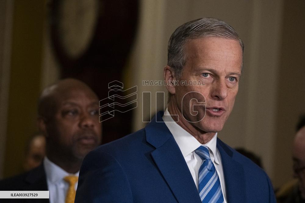 US Senate GOPPolicy Luncheon Press Conference