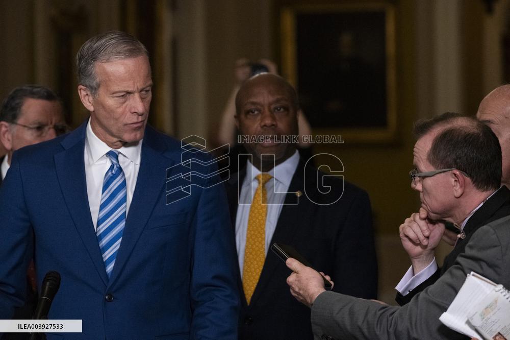 US Senate GOPPolicy Luncheon Press Conference