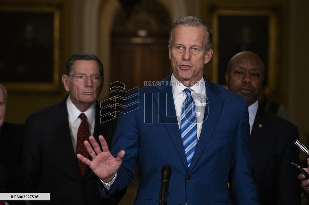 US Senate GOPPolicy Luncheon Press Conference