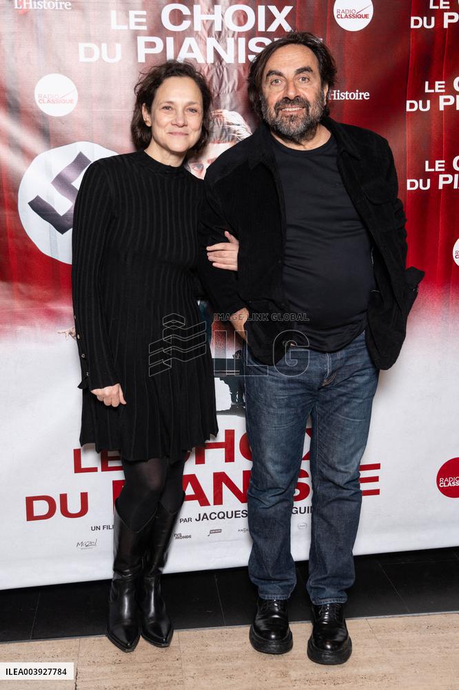 Premiere Le choix du pianiste - Paris AJ