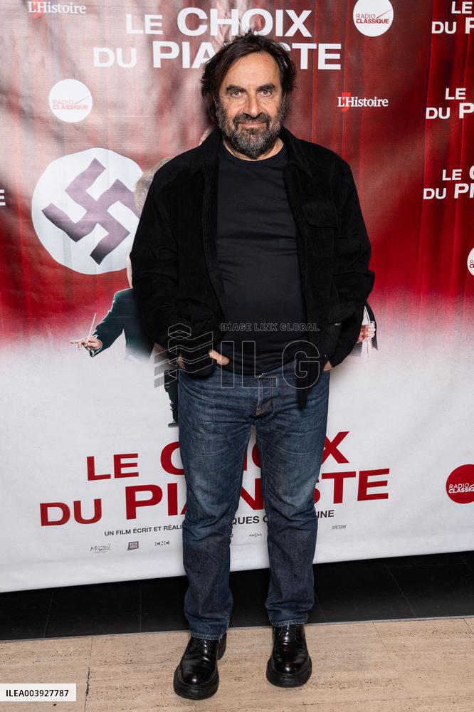 Premiere Le choix du pianiste - Paris AJ