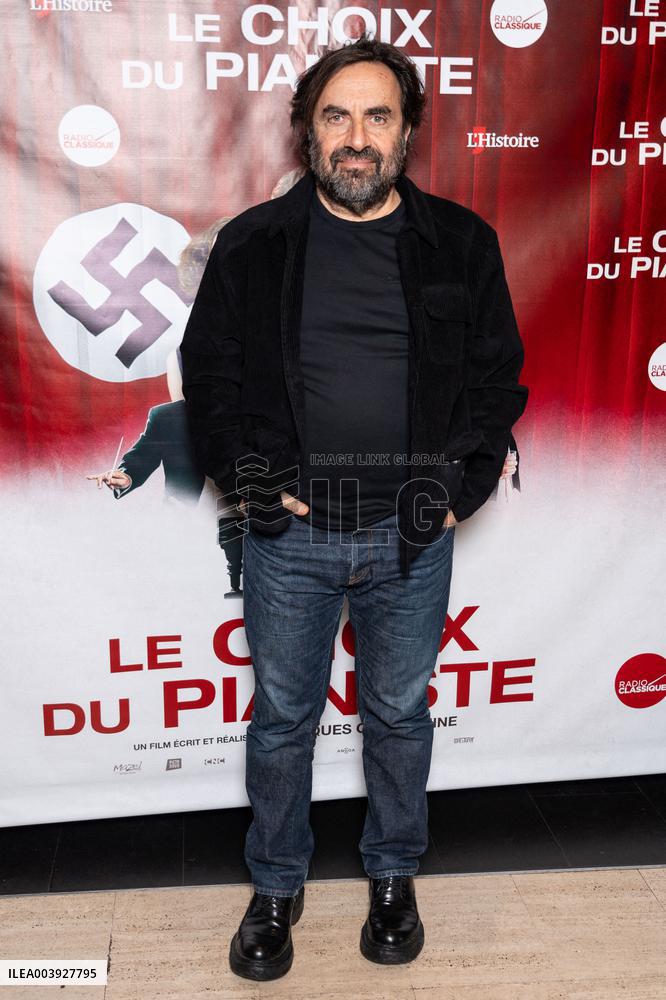 Premiere Le choix du pianiste - Paris AJ