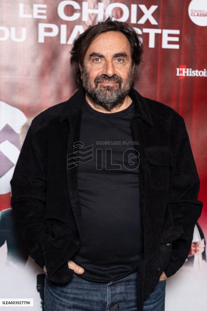 Premiere Le choix du pianiste - Paris AJ