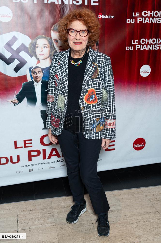 Premiere Le choix du pianiste - Paris AJ