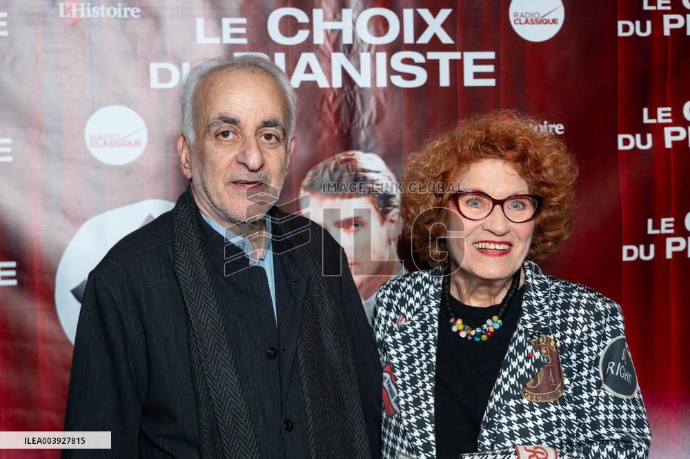 Premiere Le choix du pianiste - Paris AJ