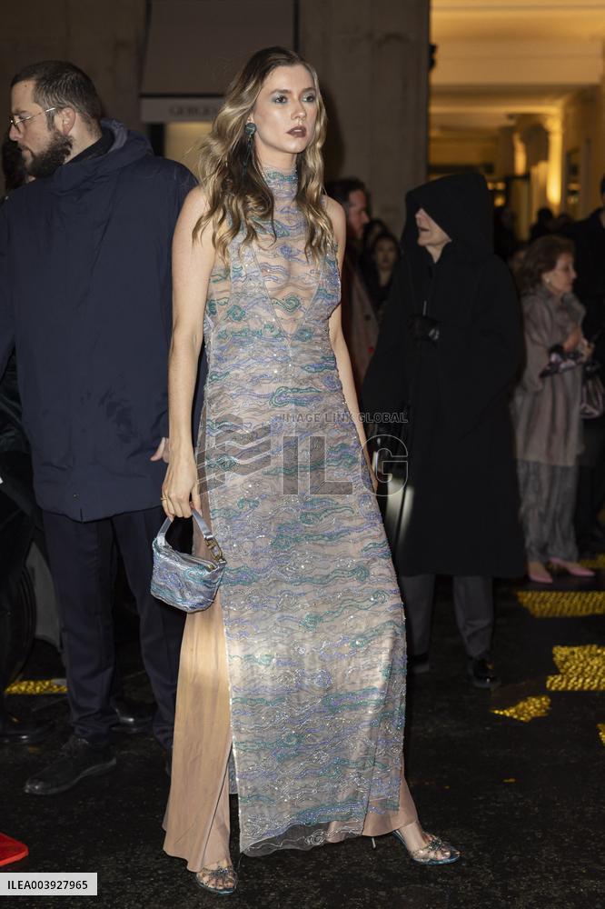 PFW - Armani Prive Arrivals