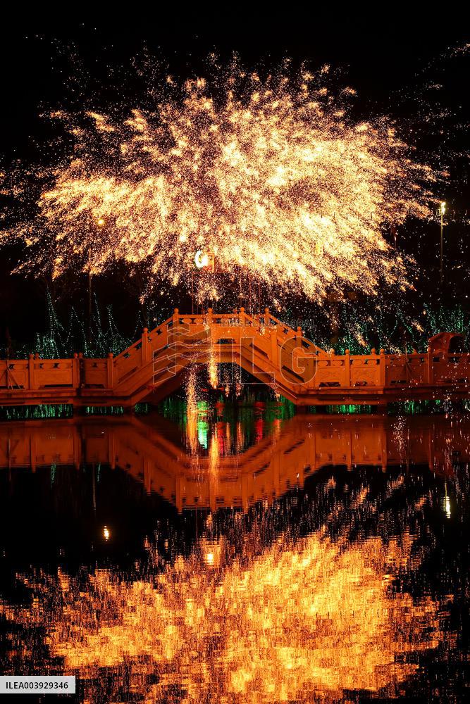 Chinese Celebrate Spring Festival Holiday