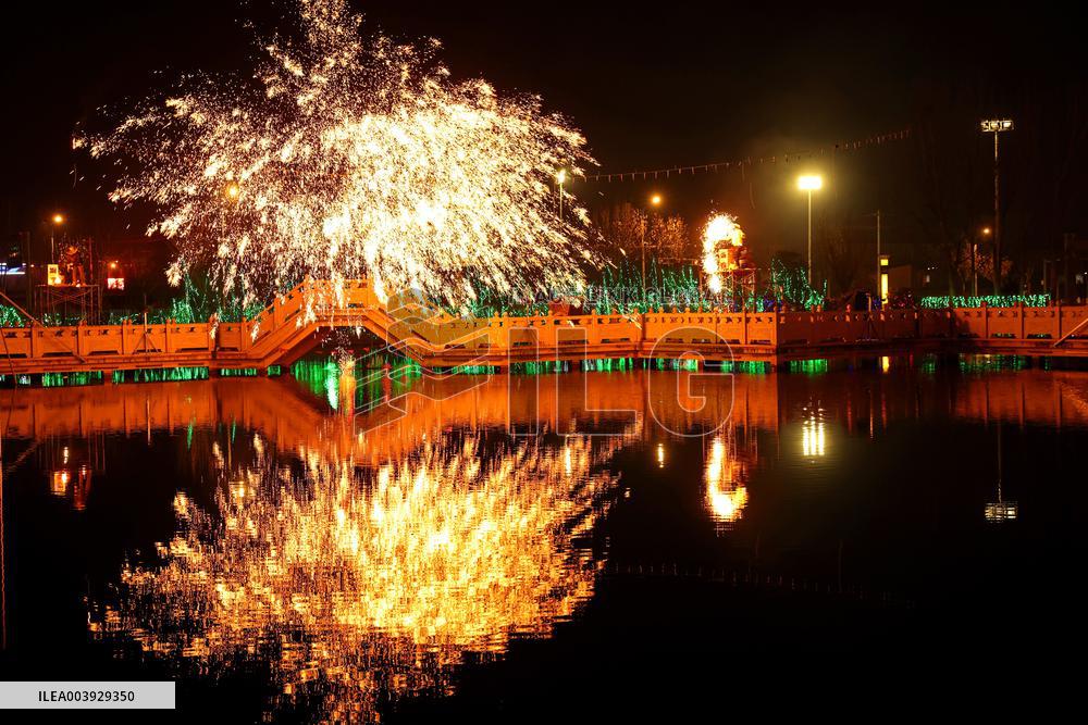 Chinese Celebrate Spring Festival Holiday