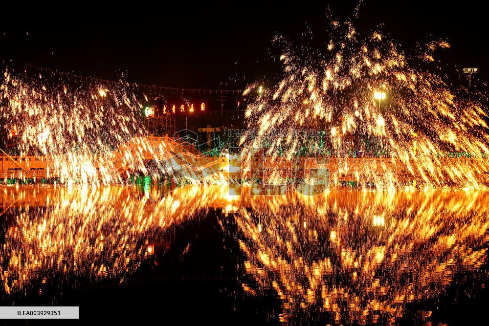 Chinese Celebrate Spring Festival Holiday