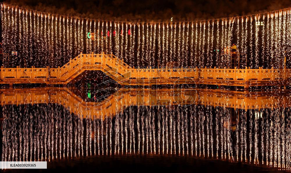 Chinese Celebrate Spring Festival Holiday